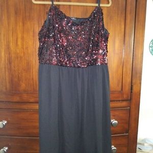 Torrid Black sequins dress